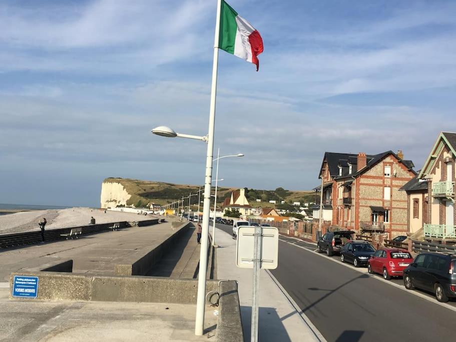 Appartement Les Mouettes, à moins de 50 Métres de la plage à Veulettes-sur-Mer Extérieur photo